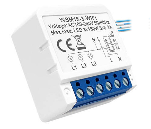 Avatto Inteligentny przekaźnik potrójny WSM16-W3 - 1177069 - zdjęcie 3